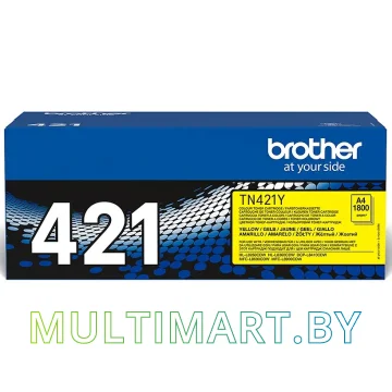 Картридж Brother TN421Y картинка 3